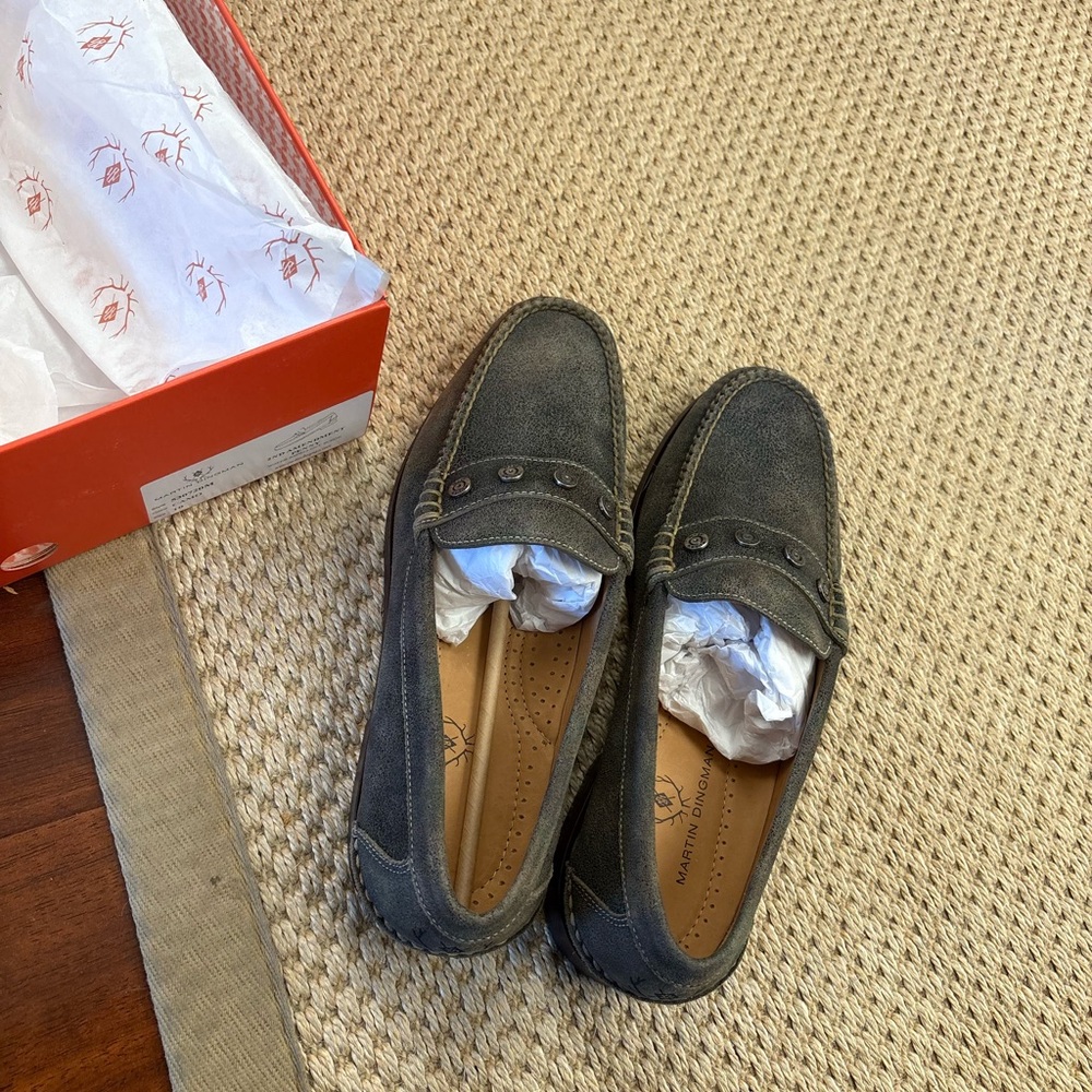 Martin Dingman Camo Water-Repellent Loafers